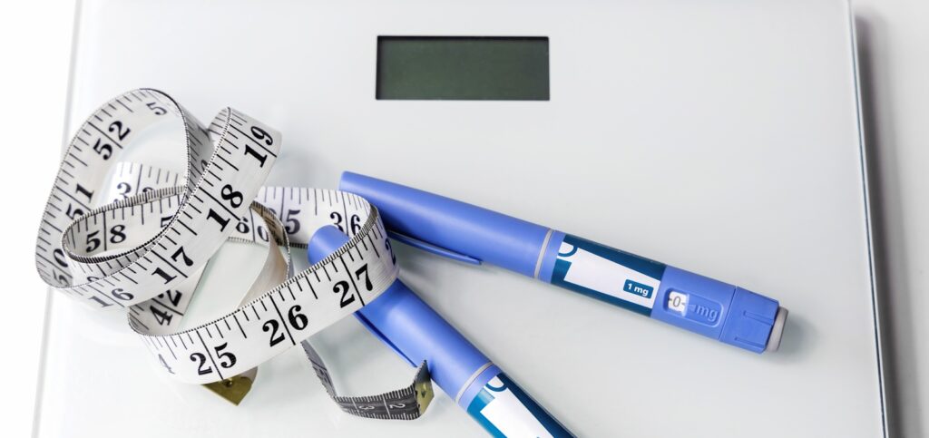Weight loss injections and scale
