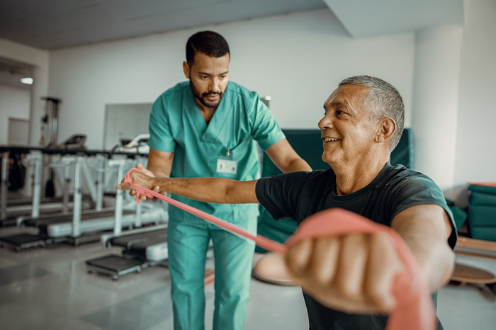 Cervical spine rehab therapy