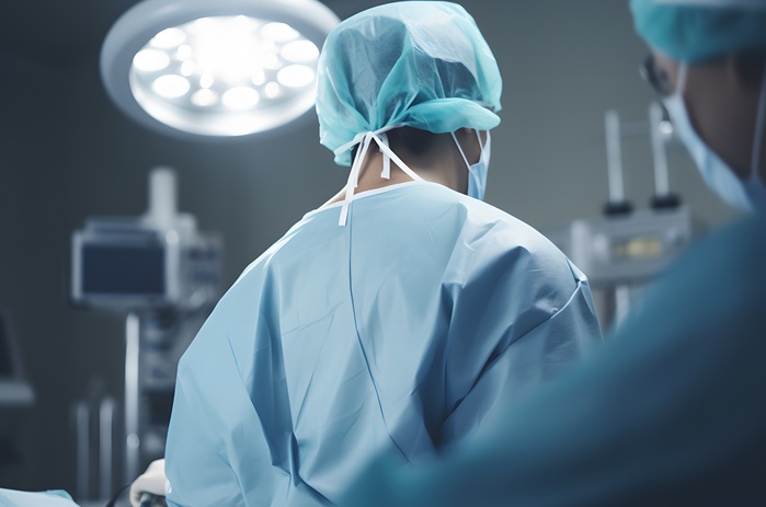 Spine surgery team