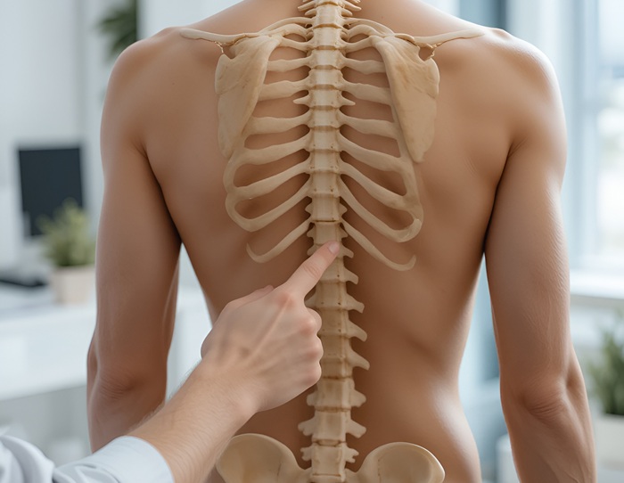 Thoracic spine example