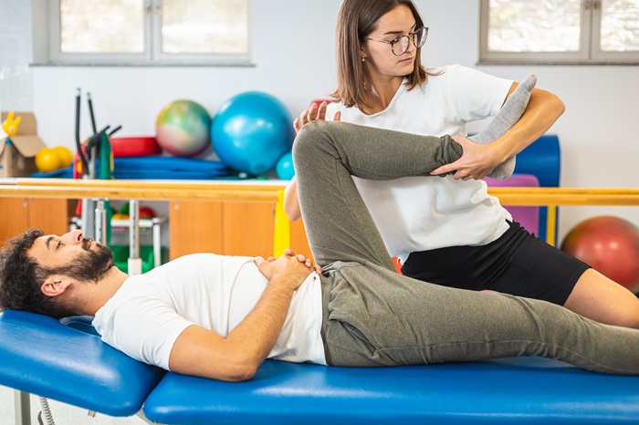 Physical therapy for hip mobility