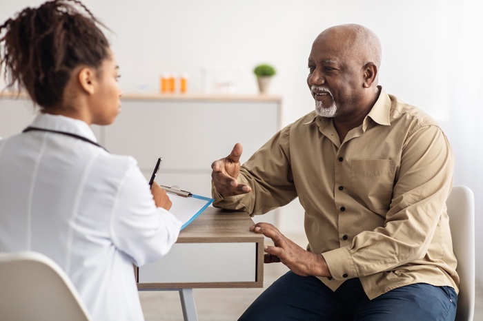 Doctor patient consultation