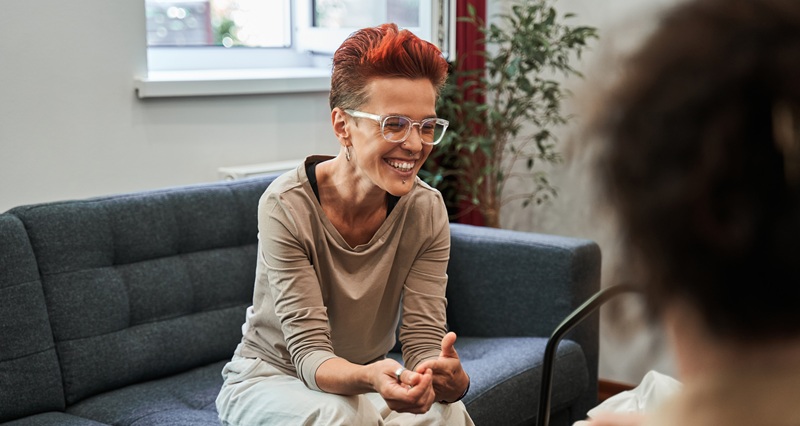 Post TMS therapy psychiatrist visit