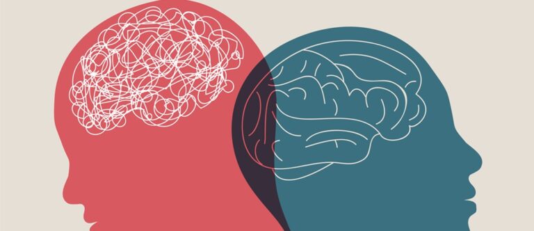 Depression hero illustration