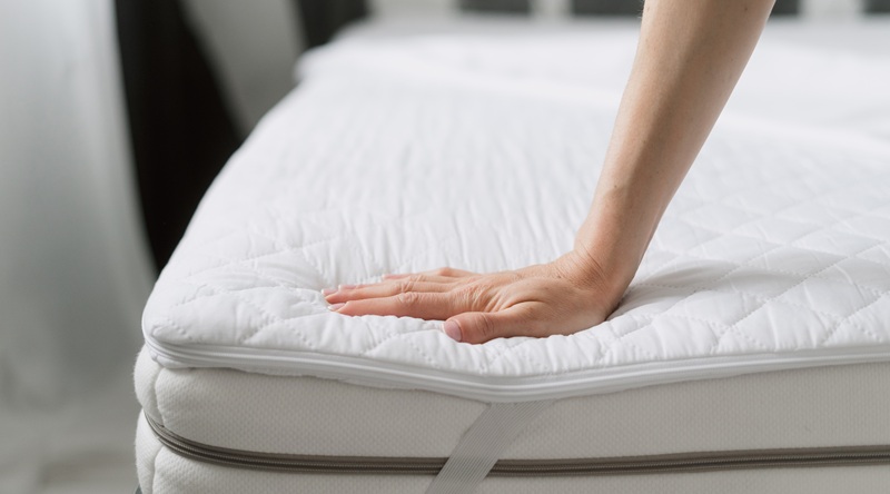 Testing a mattress for firmness